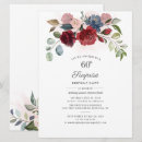 Search for 60th 6x8 invitations Floral