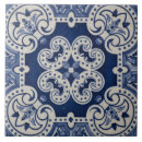 Search for blue moroccan pattern tiles Blue and white