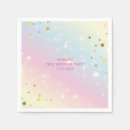 Search for unicorn napkin napkins Magical rainbow party