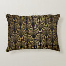 Search for art deco pattern cushions Golden