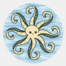 Search for kawaii octopus stickers Ocean