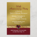 Search for ruby wedding anniversary invitations Heart