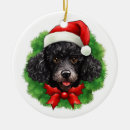 Search for black poodle christmas tree decorations Canine