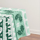 Search for ugly tablecloths Snowflakes