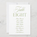 Search for classic wedding table cards Modern