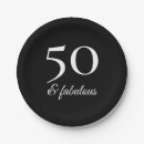 Search for 50th birthday plates Fiftieth