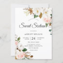 Search for pretty pink white sweet 16 invitations Girly