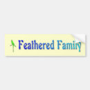 Search for feathered bumper stickers Parrot