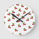 Search for cute fruits clocks Cherries