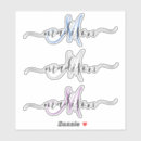 Search for handwritten name stickers Script