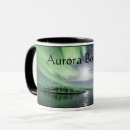 Search for northern lights mugs Aurora borealis
