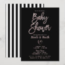 Search for pink gold and white baby shower invitations Elegant