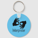 Search for sign language key rings Deaf awareness