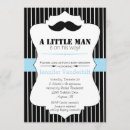 Search for little man invitations Newborn