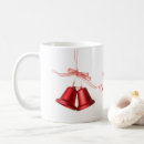 Search for red bell mugs Xmas