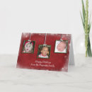 Search for tinsel christmas cards Red