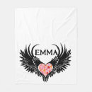 Search for angel wings blankets Black