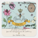 Search for gold bee stickers Vintage