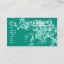 Search for serene business cards Leaves