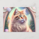 Search for romantic cat postcards Pink