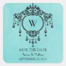 Search for vintage save the date stickers Elegant