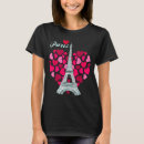 Search for paris france womens tshirts Cute