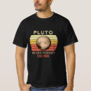 Search for pluto never forget tshirts 1930 2006