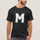 Search for letter m tshirts Capital