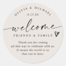 Search for welcome wedding stickers Minimalist
