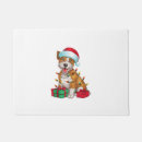 Search for corgi christmas doormats Wolf