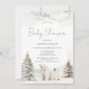 Search for polar bear baby shower invitations Baby it's cold outside