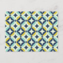 Search for retro geometric patterns cards 1970s