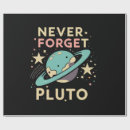 Search for pluto wrapping paper Science