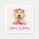 Search for golden retriever napkins Birthday