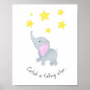Search for elephant decor nursery posters Baby girl