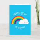 Search for follow your dream cards Rainbow