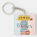 Search for teacher key rings Floral