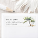 Search for willow return address labels Watercolor