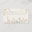 Search for raffle ticket business cards Watercolor