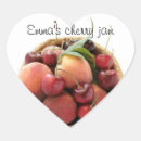 Search for cherry jam stickers Fruit