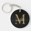 Search for monogram elegant key rings Script