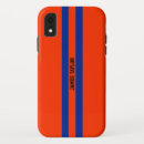 Search for blue racing stripes iphone cases Orange and blue