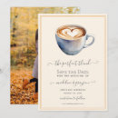 Search for coffee save the dates Minimalist