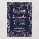 Search for brush script invitations Rose gold