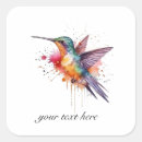 Search for colourful hummingbird stickers Rainbow