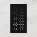 Search for free drink business cards Coffee
