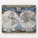Search for old world map mouse mats Cartography