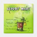 Search for bloody magnets Cocktail