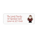 Search for santa claus return address labels Jolly