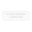 Search for taupe return address labels Modern